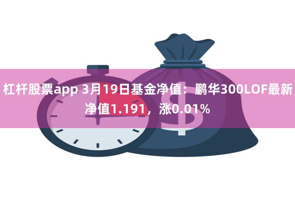 杠杆股票app 3月19日基金净值：鹏华300LOF最新净值1.191，涨0.01%
