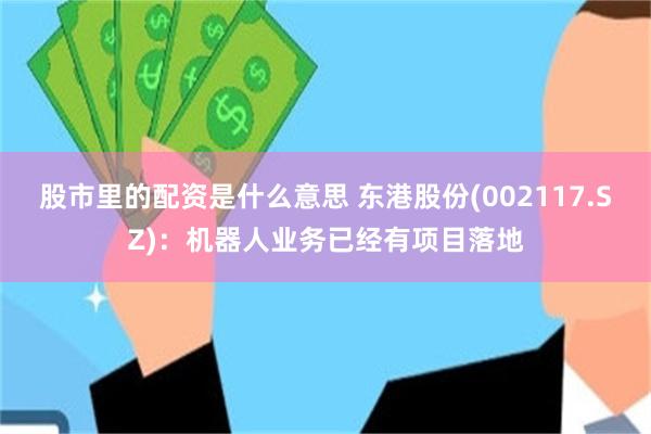 股市里的配资是什么意思 东港股份(002117.SZ)：机器人业务已经有项目落地