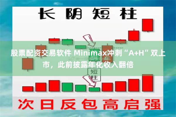 股票配资交易软件 Minimax冲刺“A+H”双上市，此前披露年化收入翻倍