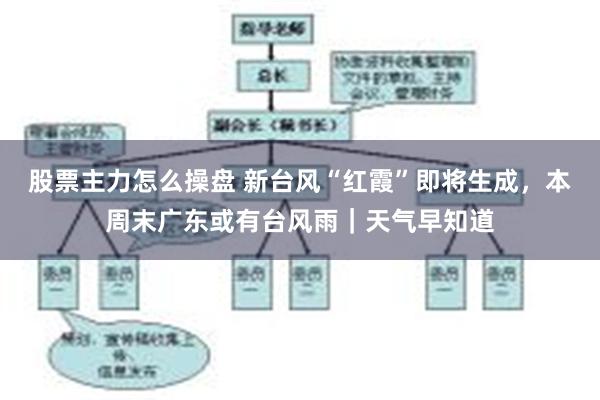 股票主力怎么操盘 新台风“红霞”即将生成，本周末广东或有台风雨｜天气早知道