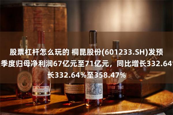 股票杠杆怎么玩的 桐昆股份(601233.SH)发预增，预计前三季度归母净利润67亿元至71亿元，同比增长332.64%至358.47%